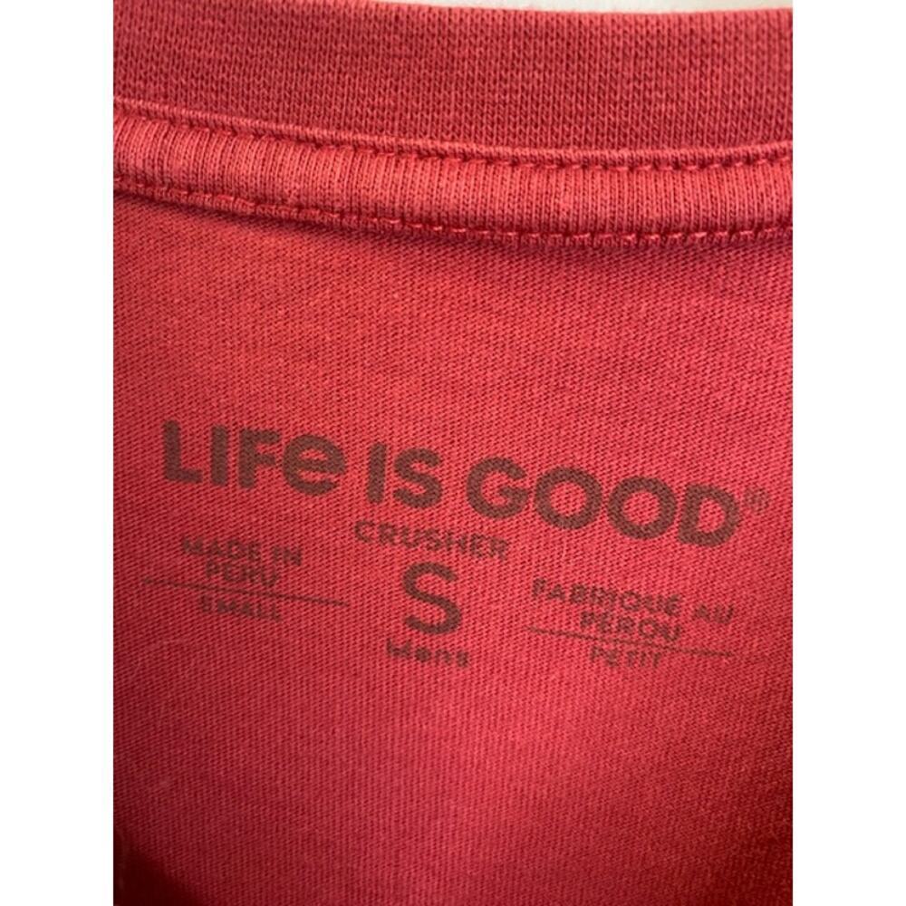 Life is Good Christmas Grinch Crusher Shirt Sz Small - Picture 5 of 6